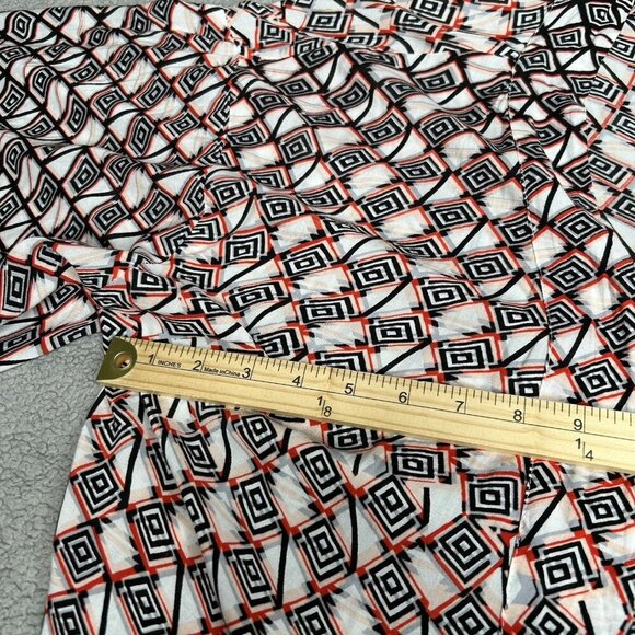 Natori Josie Kimono Robe Coverup Topper Womens Medium Wrap Geometric Rayon M - Picture 7 of 12